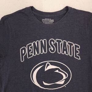 Penn State Short Sleeve Graphic College Crew Neck T Shirt Mens Size L Blue
